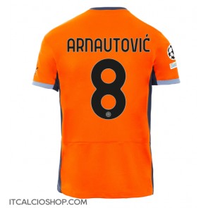 Inter Milan Marko Arnautovic #8 Terza Maglia 2023-24 Manica Corta